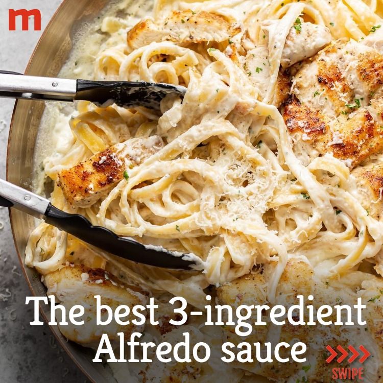 Homemade Alfredo Sauce With Milk And Cream Cheese
