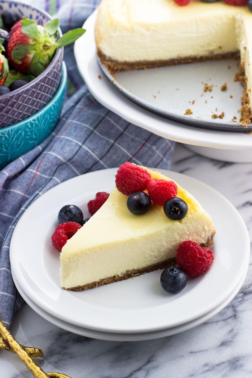 Baked Cheesecake Recipes With Sour Cream