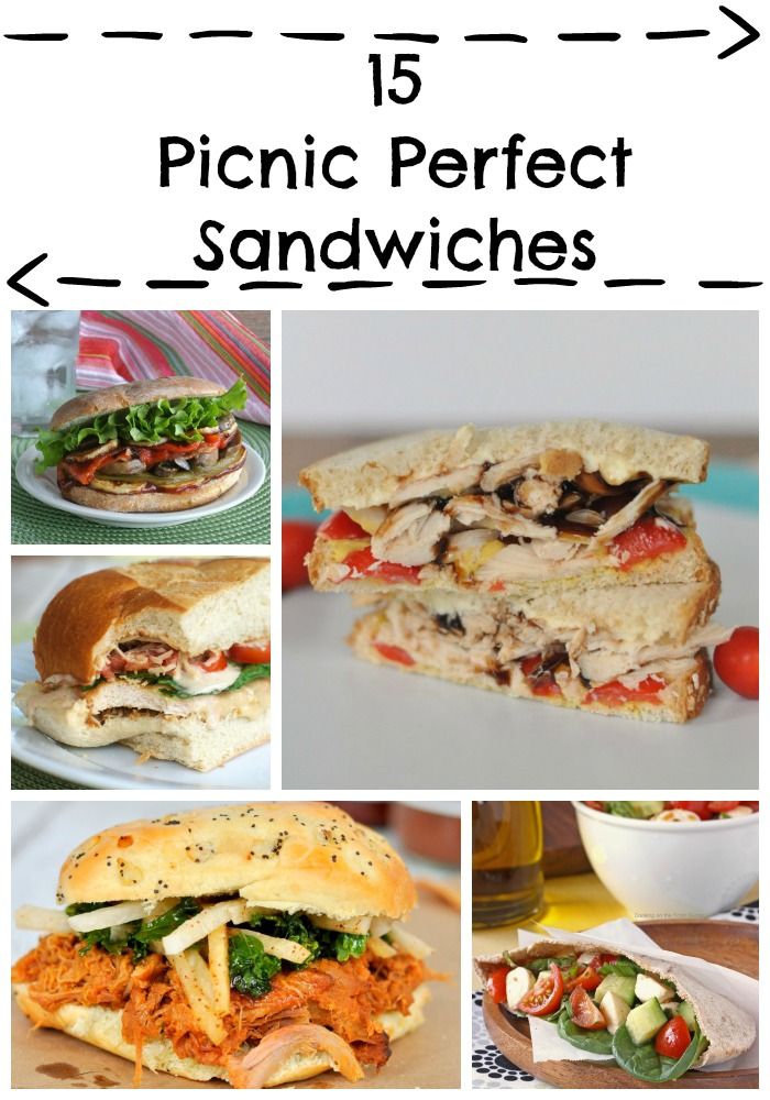 Chicken Picnic Sandwiches