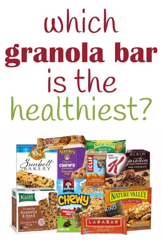 Best Healthy Granola Bar Brands