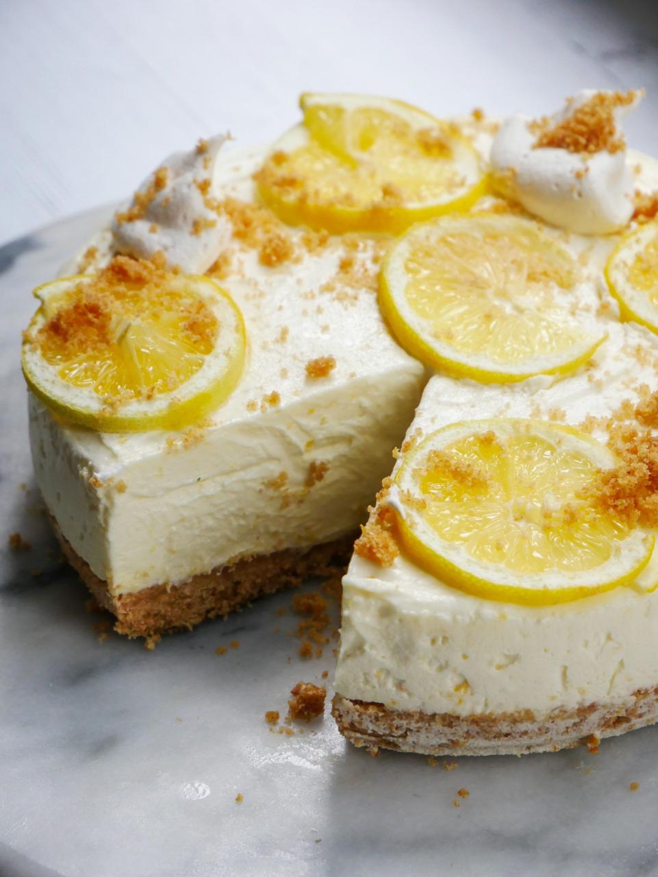 No-bake Cheesecake Recipe With Sour Cream And Lemon Juice