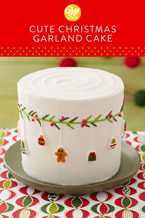 Wilton Cake Decorating Ideas For Christmas