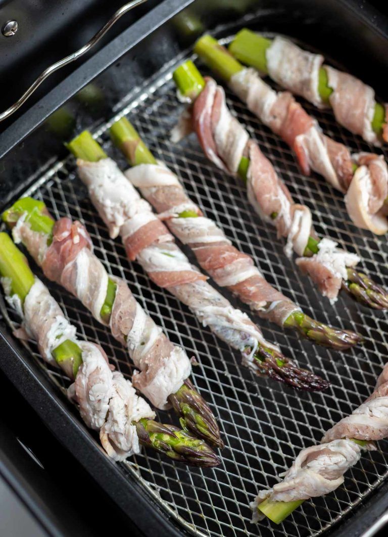 Air Fryer Recipes Bacon Wrapped Asparagus