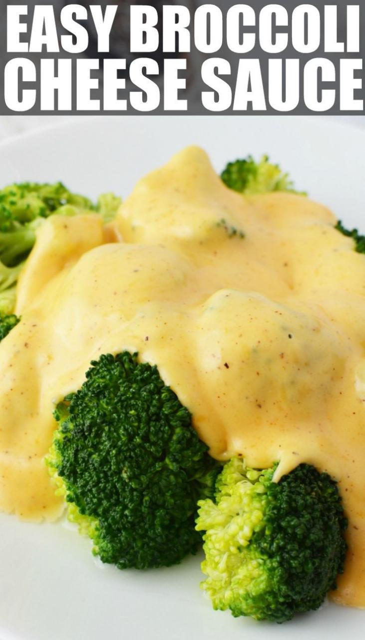 Quick Cheese Sauce For Broccoli