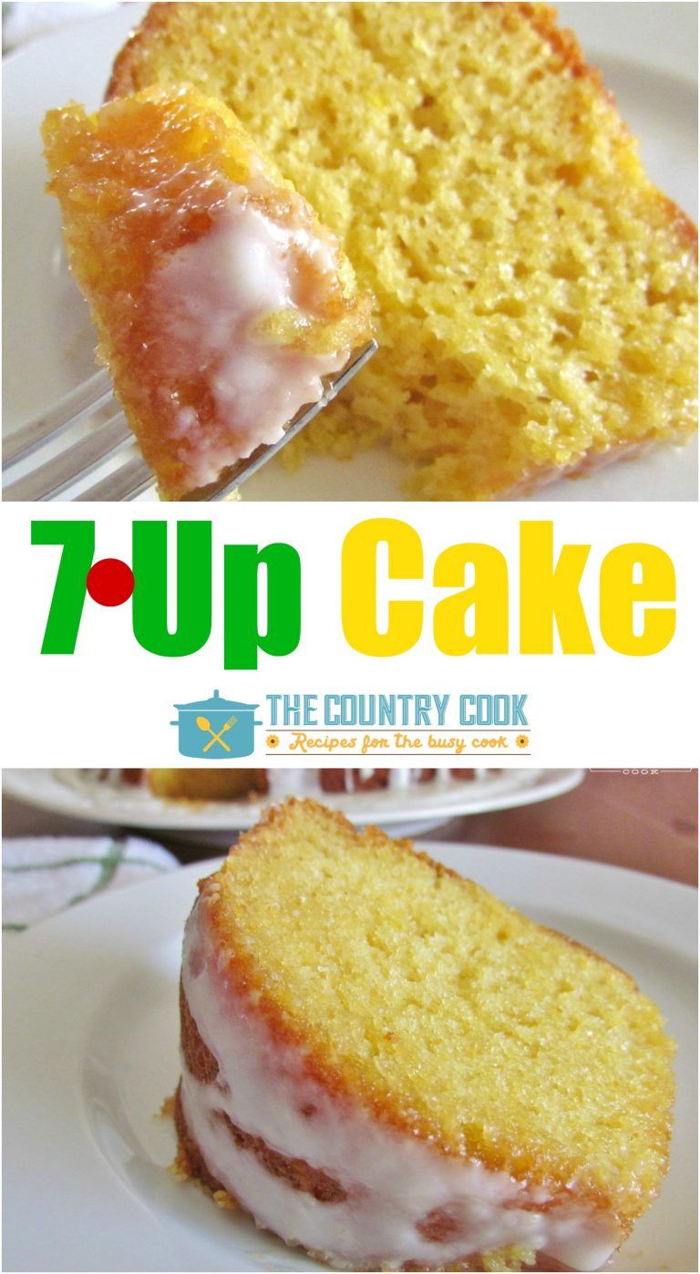 7 Up Cake Recipe Using Cake Mix