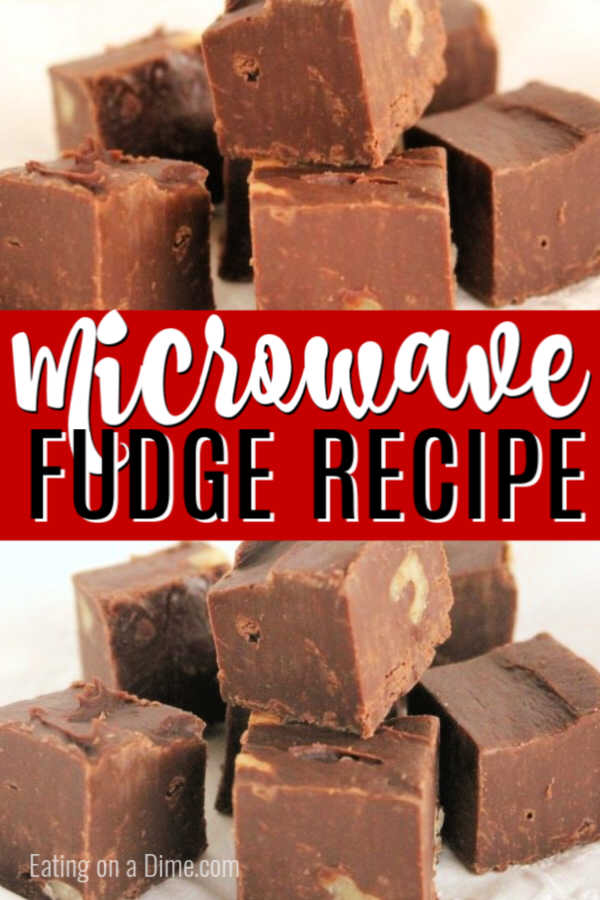 3 Ingredient Fudge Microwave