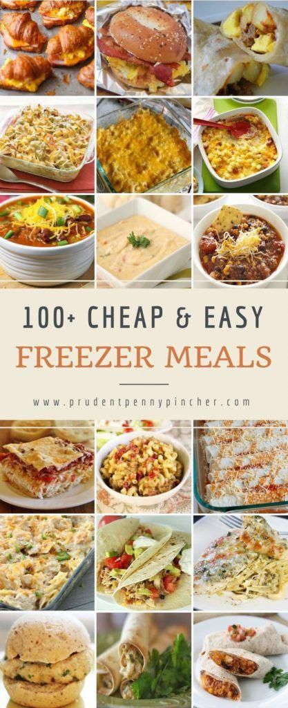 Freezer Meals For Two On A Budget
