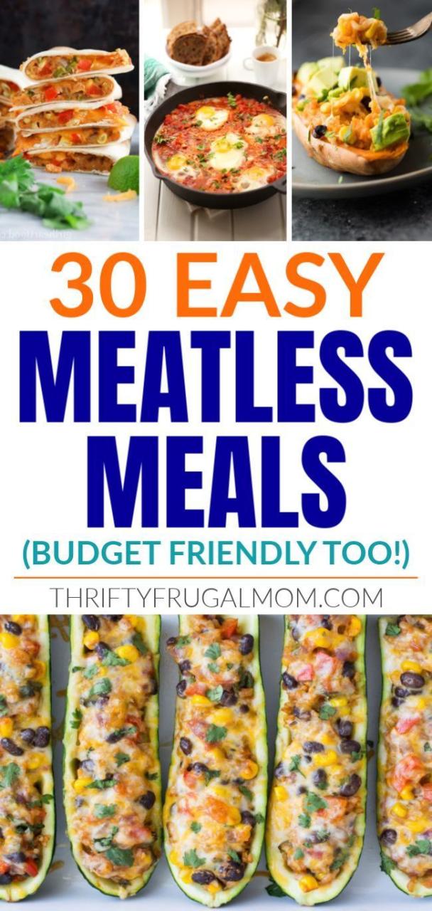 Easy Cheap Meatless Meals