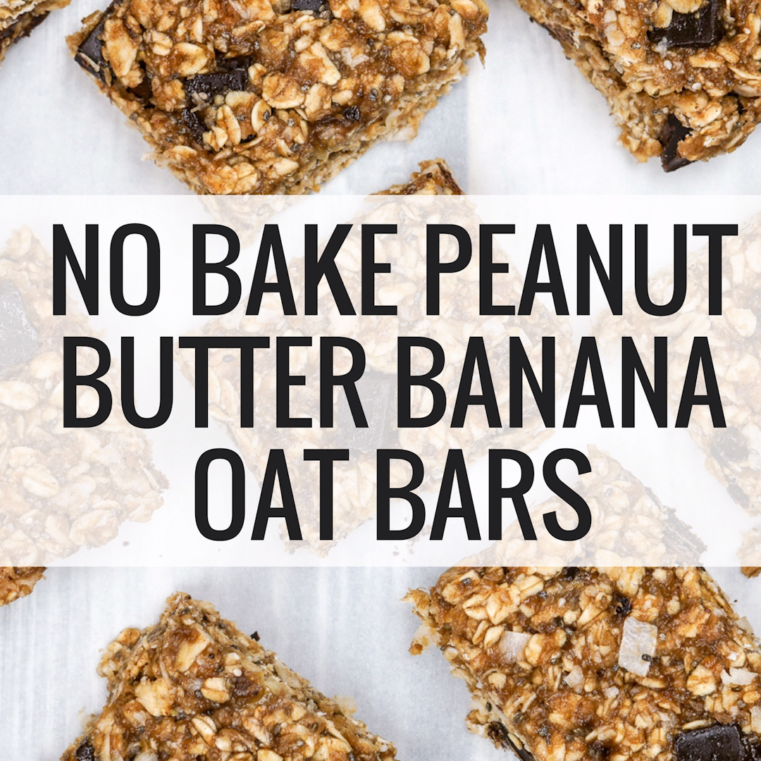 Healthy No Bake Oatmeal Breakfast Bars