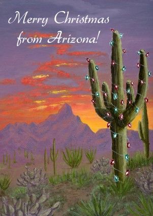 Arizona Desert Christmas Cards