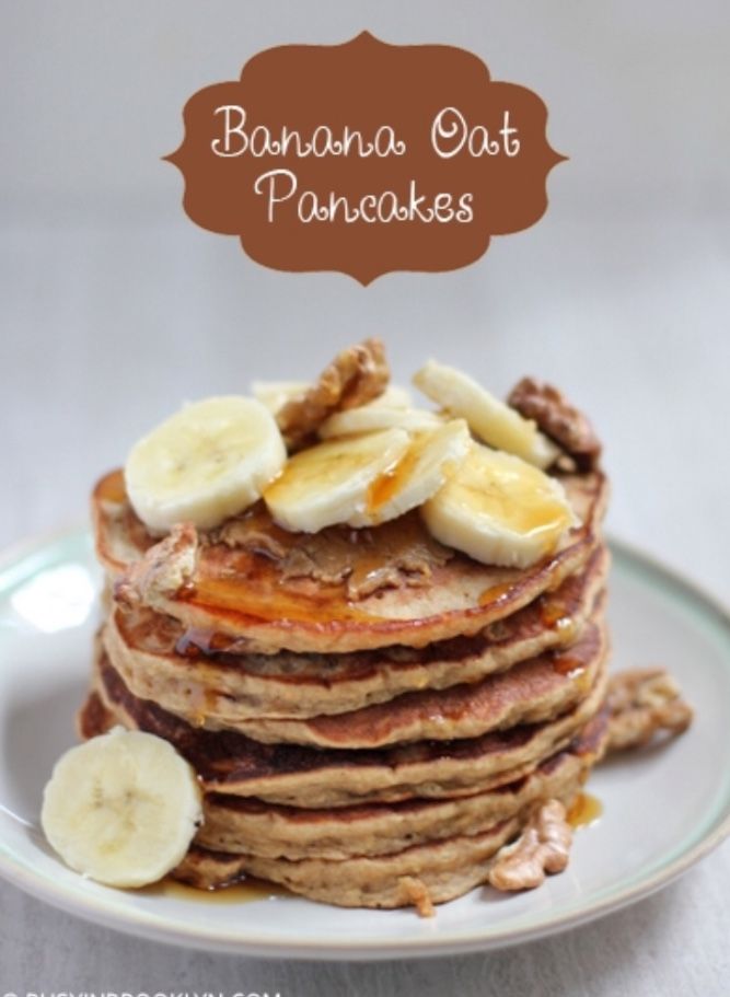 Banana Pancakes With Eggs And Baking Powder
