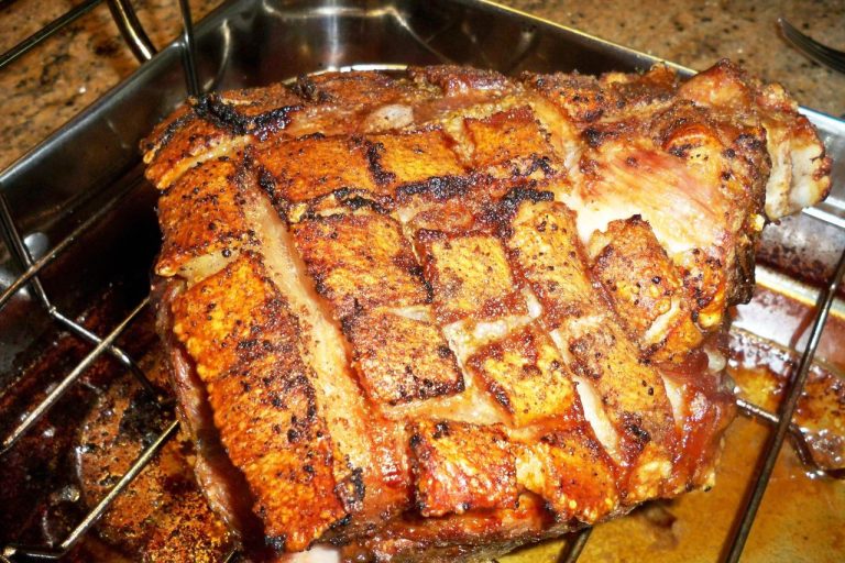 Cooking A Picnic Ham On The Grill