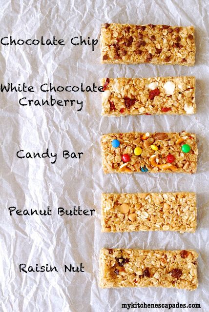 Homemade Cereal Bars Without Peanut Butter
