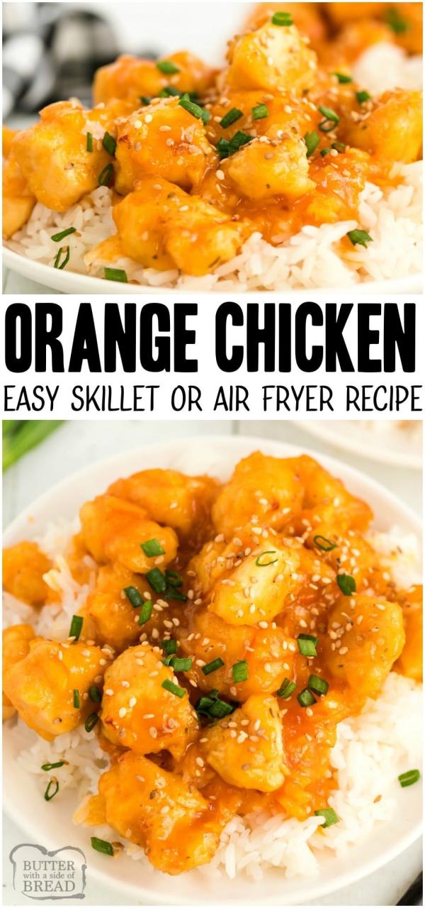 Simple Orange Chicken Recipe With Orange Marmalade