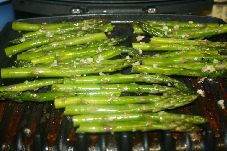 Cooking Asparagus On Foreman Grill