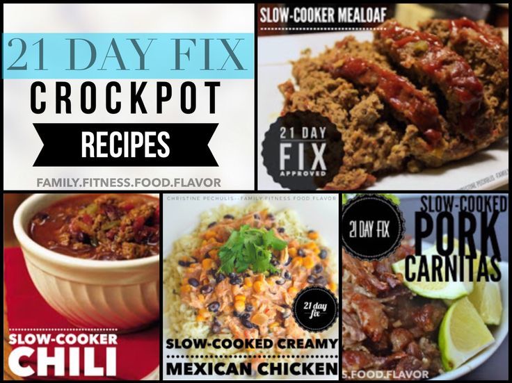 21 Day Fix Dinner Recipes For Family