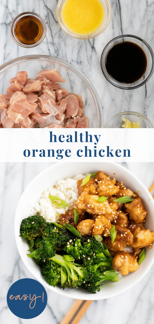 Easy Orange Chicken Recipe With Orange Juice