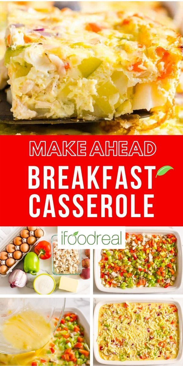 Healthy Breakfast Casserole Make Ahead
