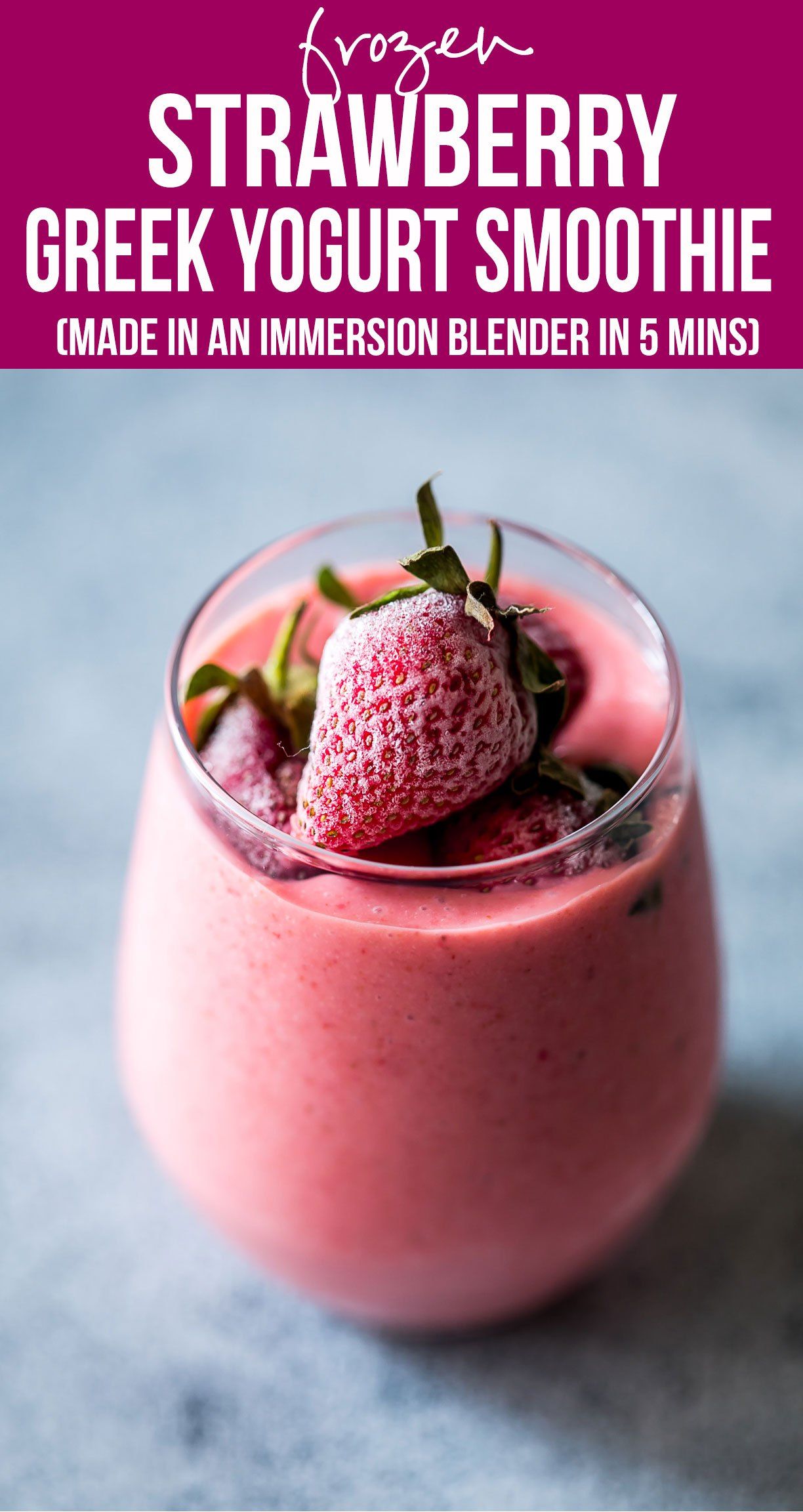 Smoothie Recipes With Greek Yogurt And Frozen Fruit