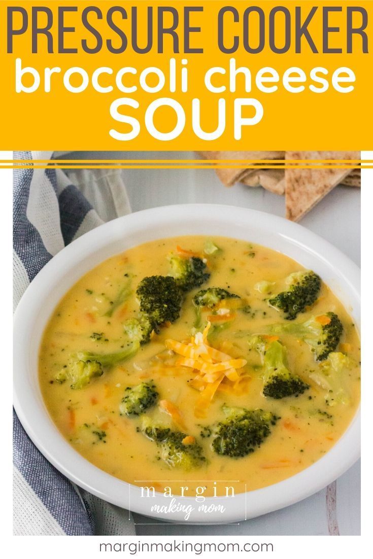 Easy Broccoli Cheese Soup With Frozen Broccoli