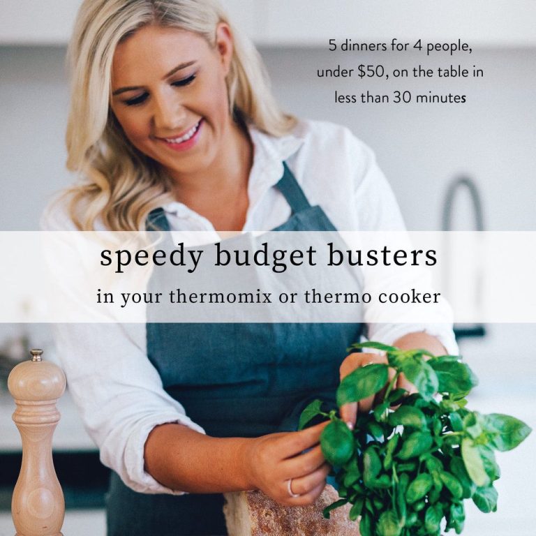 Cooking On A Budget Thermomix Cookbook