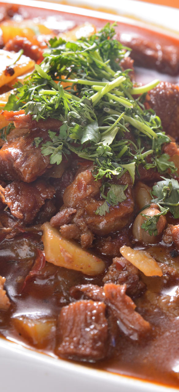 Slow Cooker Beef Casserole With Mushrooms