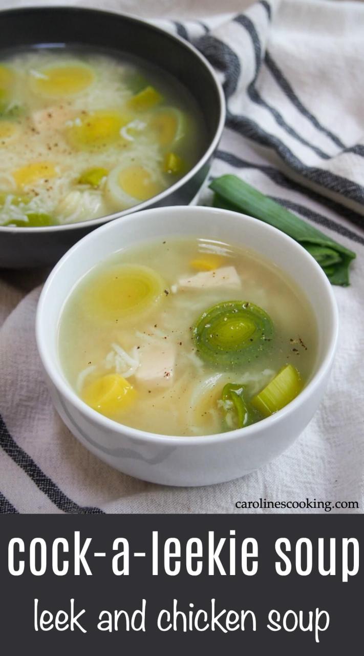 Easy Chicken Soup Recipes With Few Ingredients