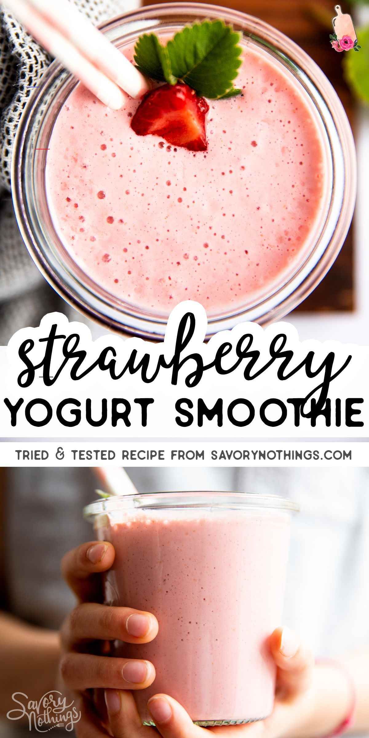 Basic Smoothie Recipe With Yogurt