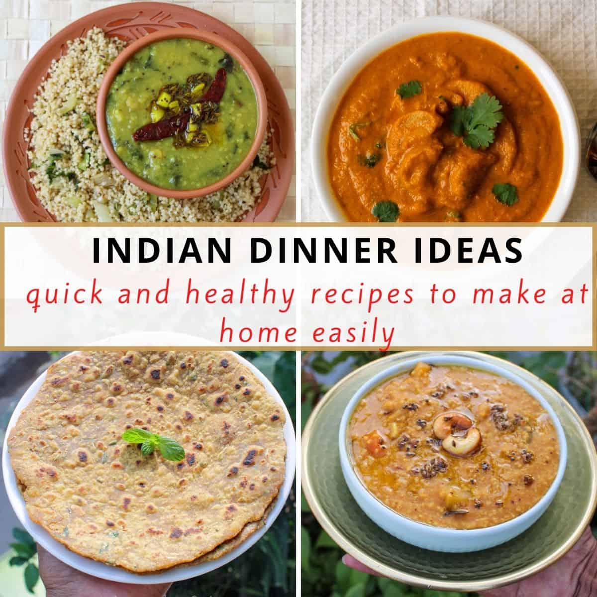 Easy Dinner Recipes For Family Of 6 Vegetarian South Indian