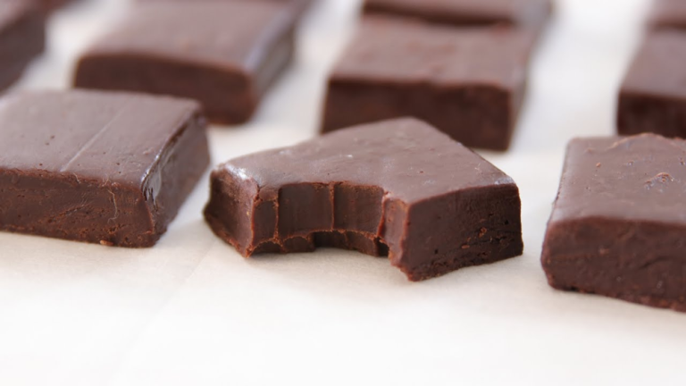 3 Ingredient Fudge With Cocoa Powder
