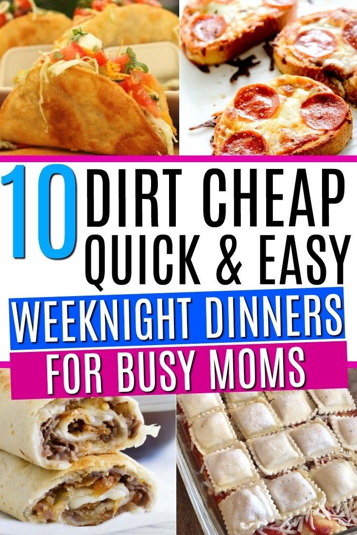 Easy Cheap Weeknight Dinners For Two