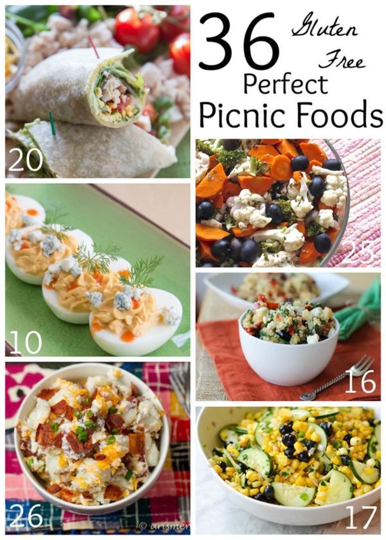 Gluten Free Vegan Picnic Food