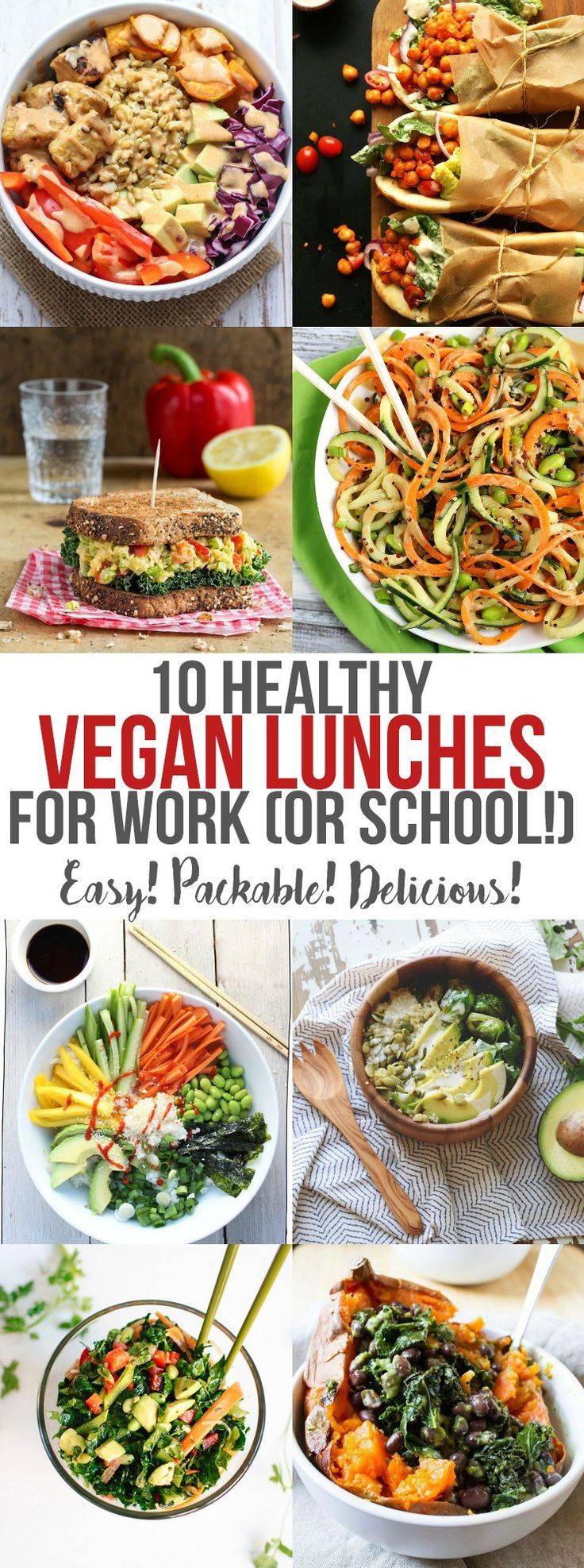 Healthy Vegan Lunch Recipes For Work