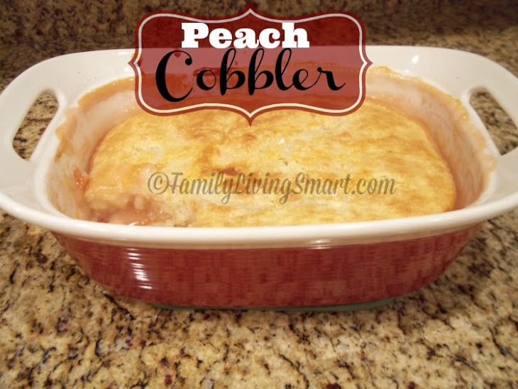 Peach Cobbler With Frozen Peaches And Self Rising Flour