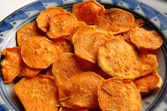 Baked Camote Chips Recipe