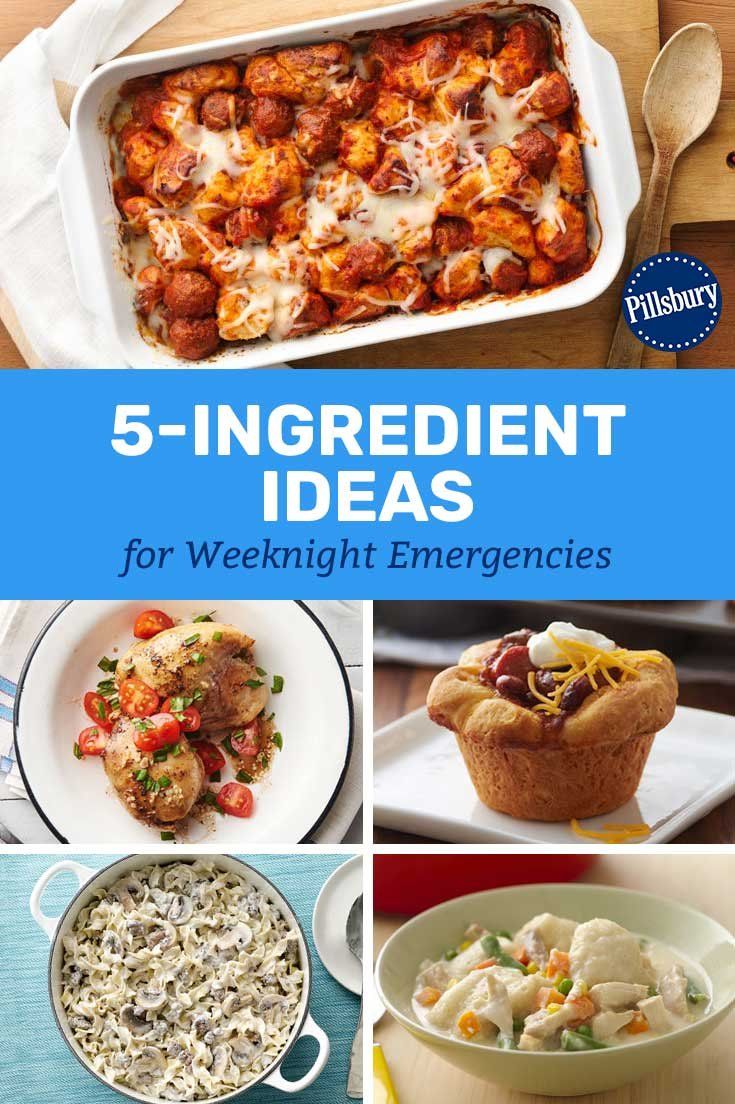 5 Ingredient Recipes For Dinner