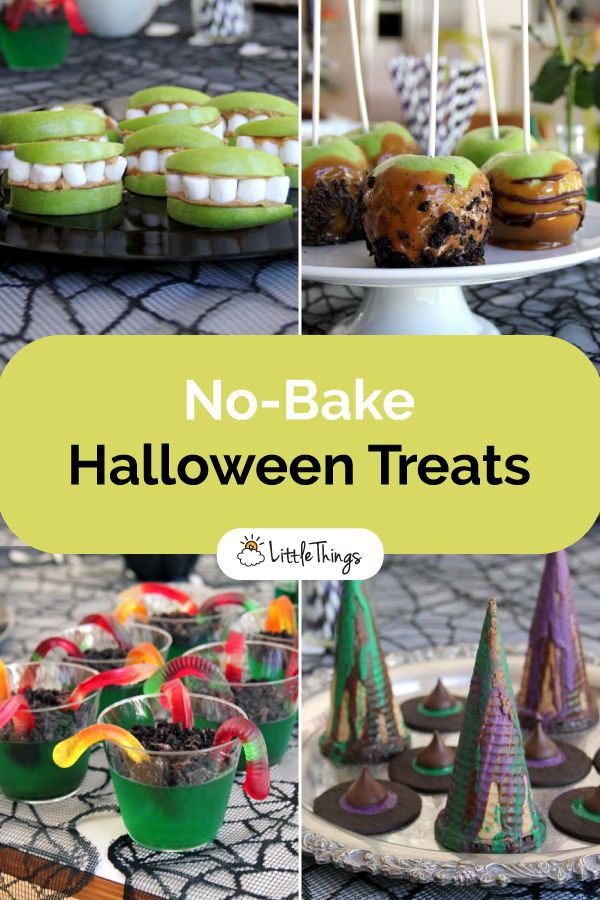 No Bake Halloween Treats