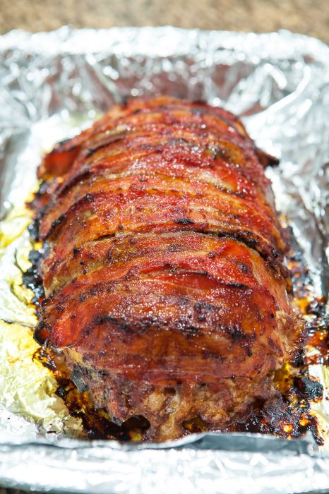 Bacon Wrapped Meatloaf Recipe Best Thing Ever Ate