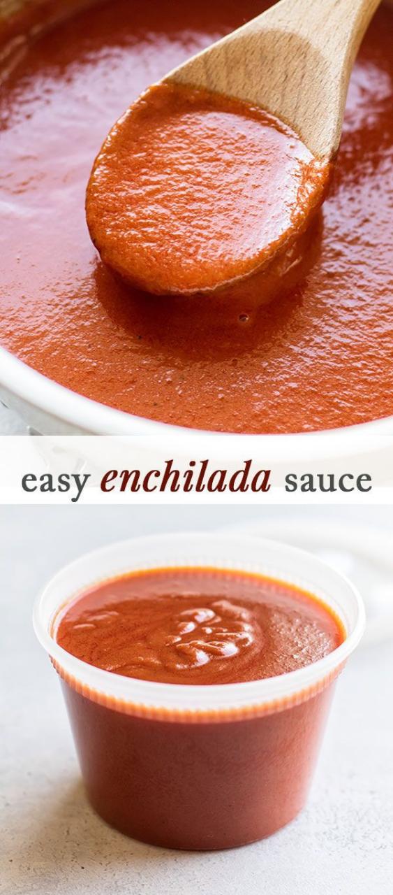 Easy Enchilada Sauce With Tomato Paste