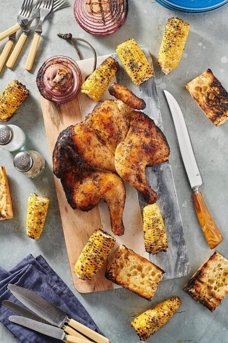 Flattened Chicken Barbecue Recipe