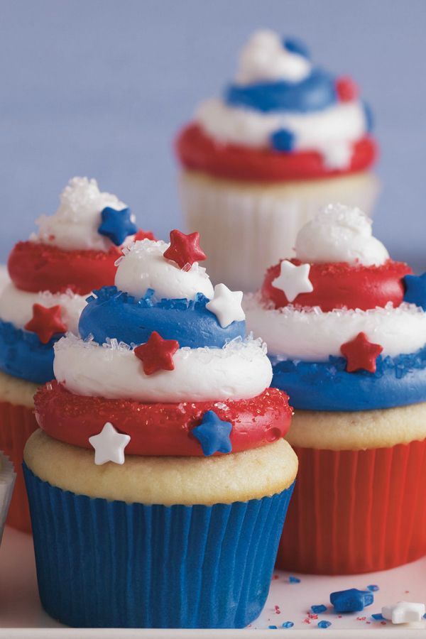 4th Of July Cupcake Recipes