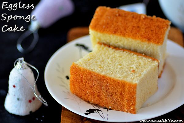 Moist Vanilla Sponge Cake Recipe Without Eggs
