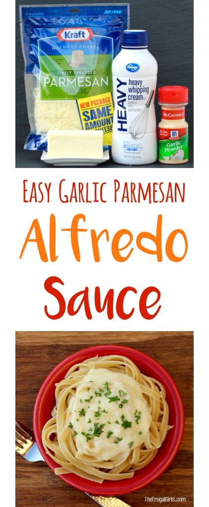 Basic Alfredo Sauce Recipe