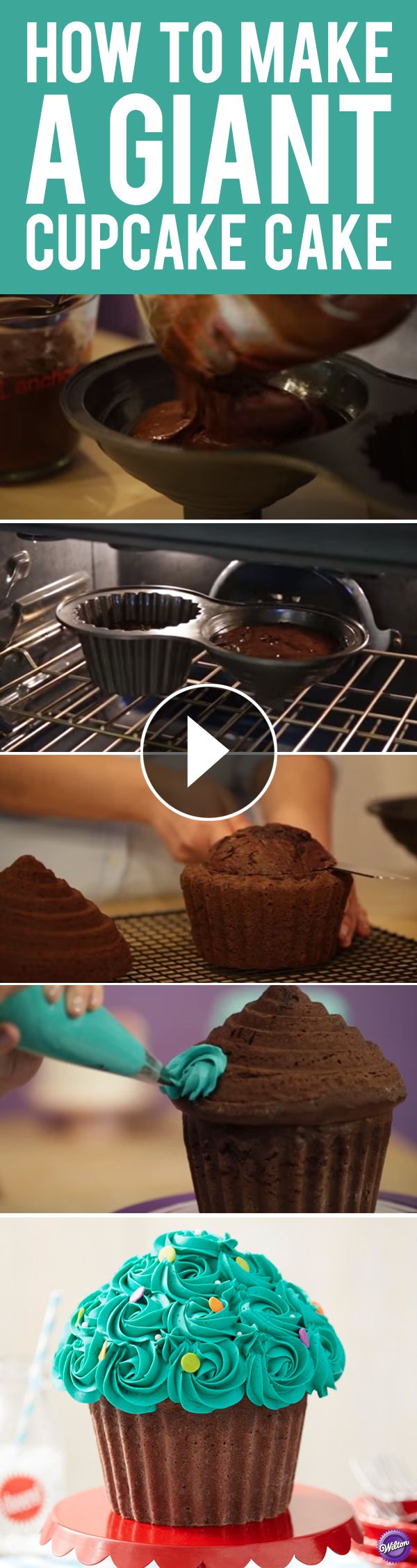 Wilton Cupcake Cake Pan Baking Instructions