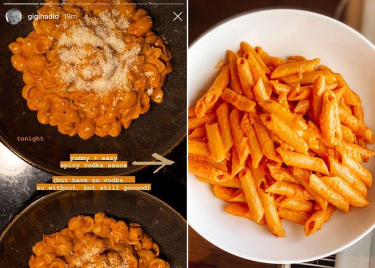 Gigi Hadid Pasta Recipe Ingredients