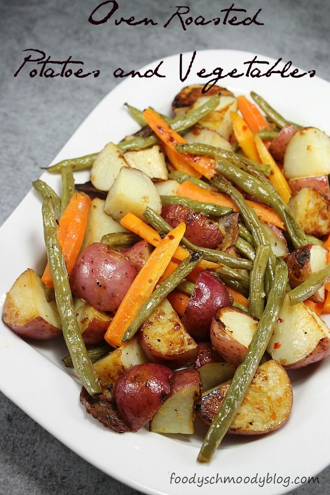 Easy Roasted Potatoes And Carrots