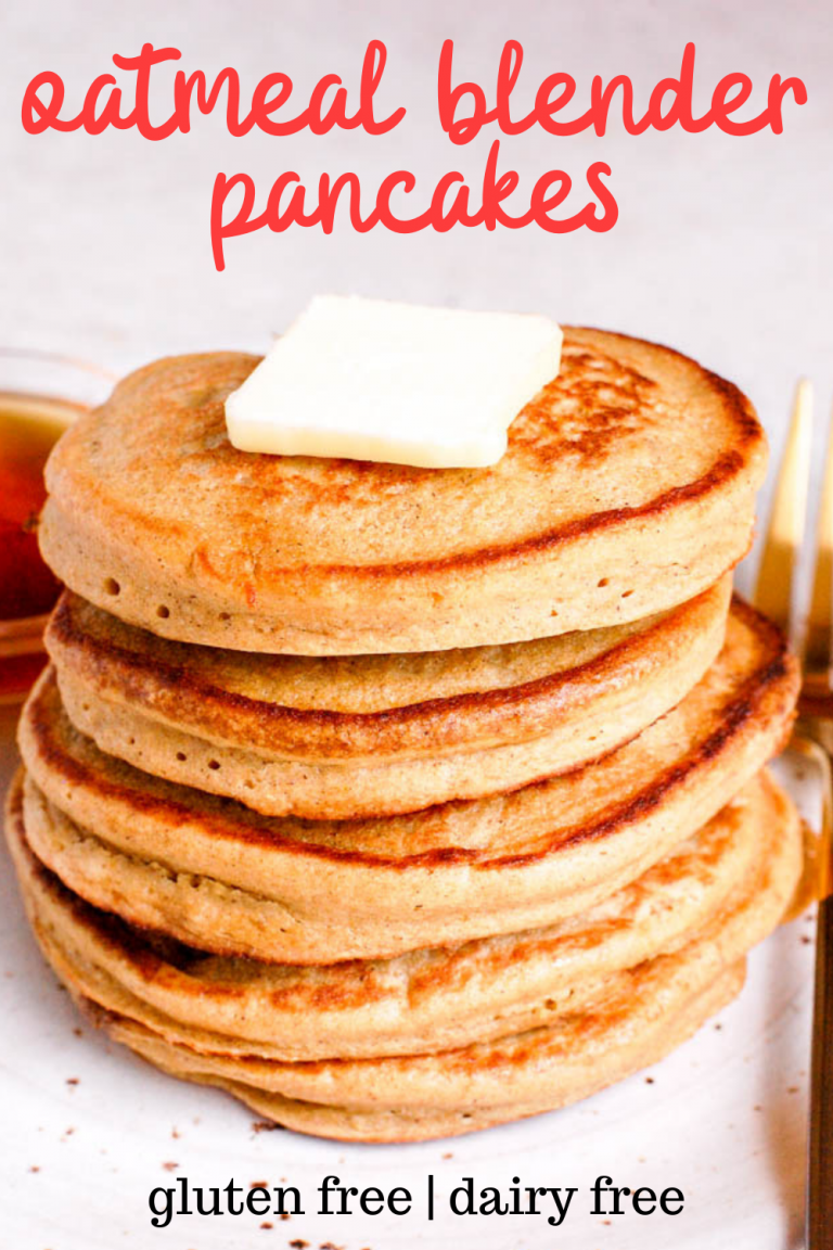 Healthy Oatmeal Pancakes Blender