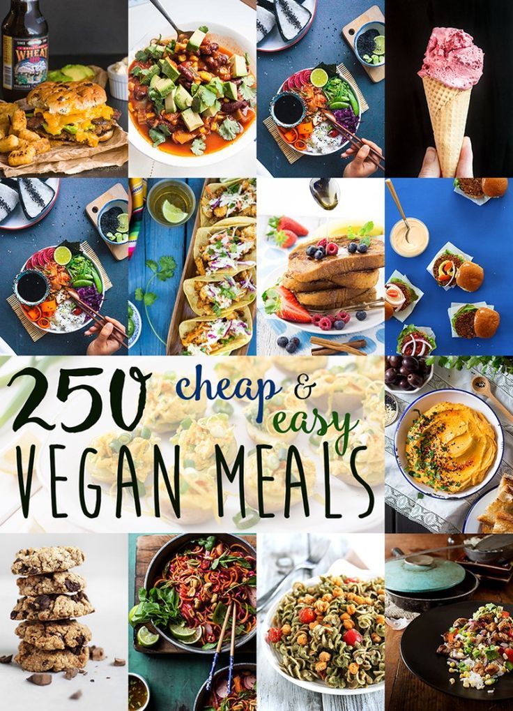 Easy Affordable Vegan Meals