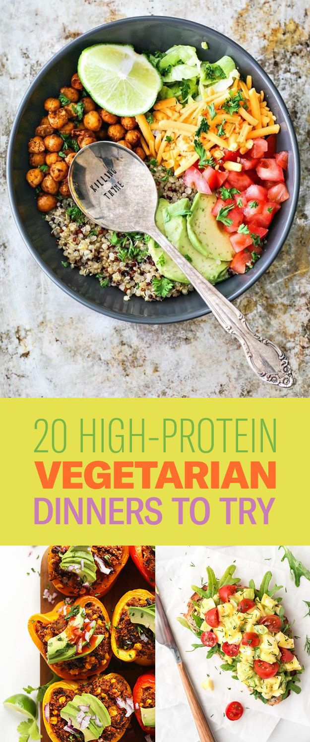 Quick Healthy Vegetarian Meals With Protein