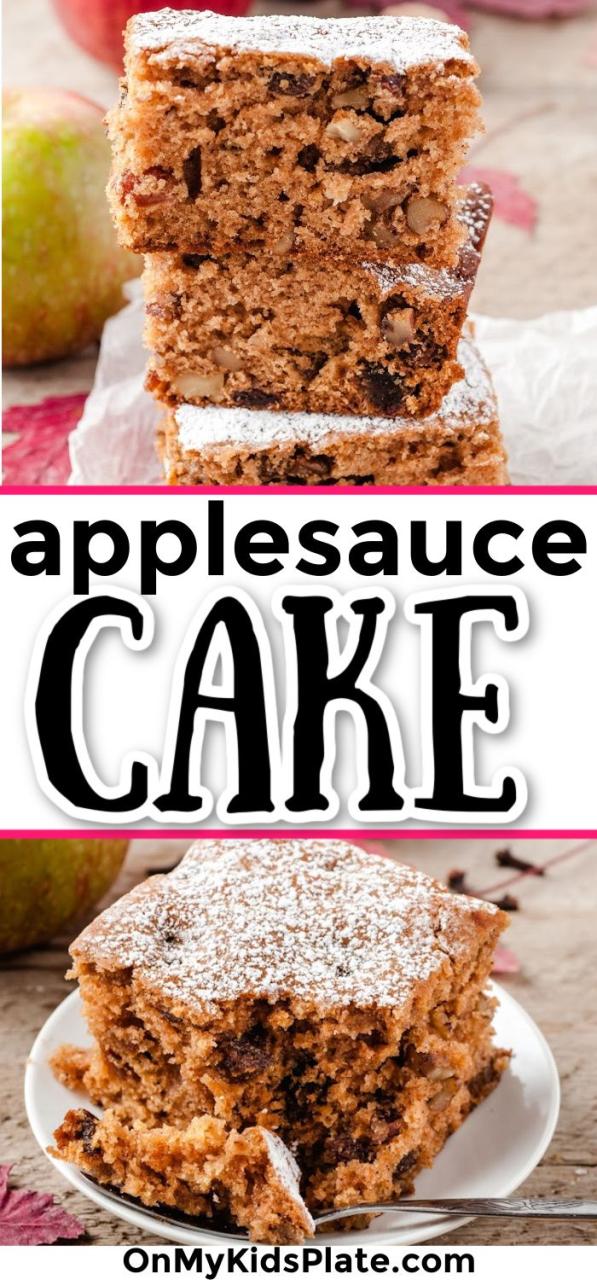 Applesauce Baking Ideas